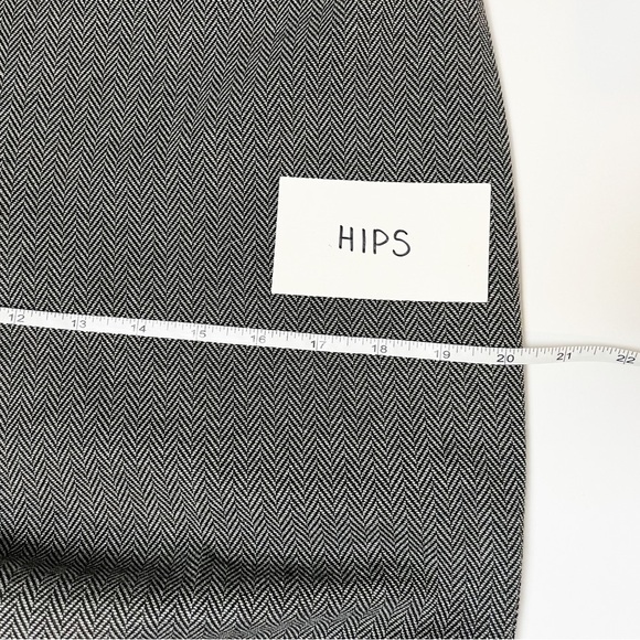 Talbots Italian Luxe Knit Herringbone Straight Leg Pants 12P 12 petite career - Picture 10 of 12